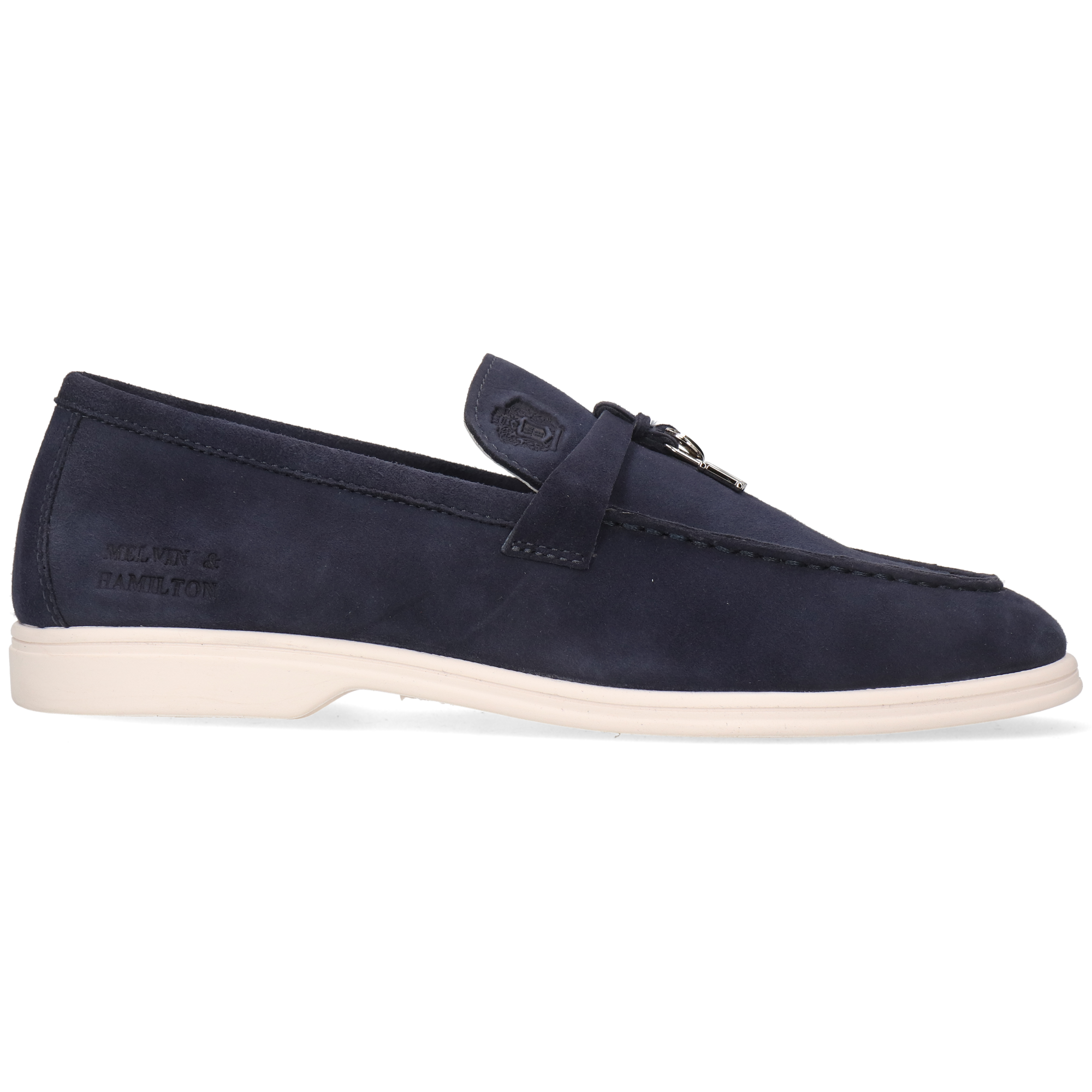 ADLEY 3 - Mocassins à talon plat | Bleu