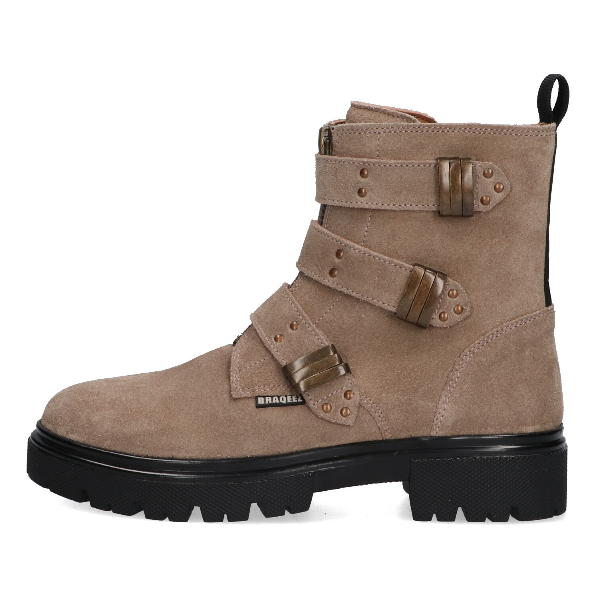 Mayke Moxie - Biker Boots Braqeez Taupe