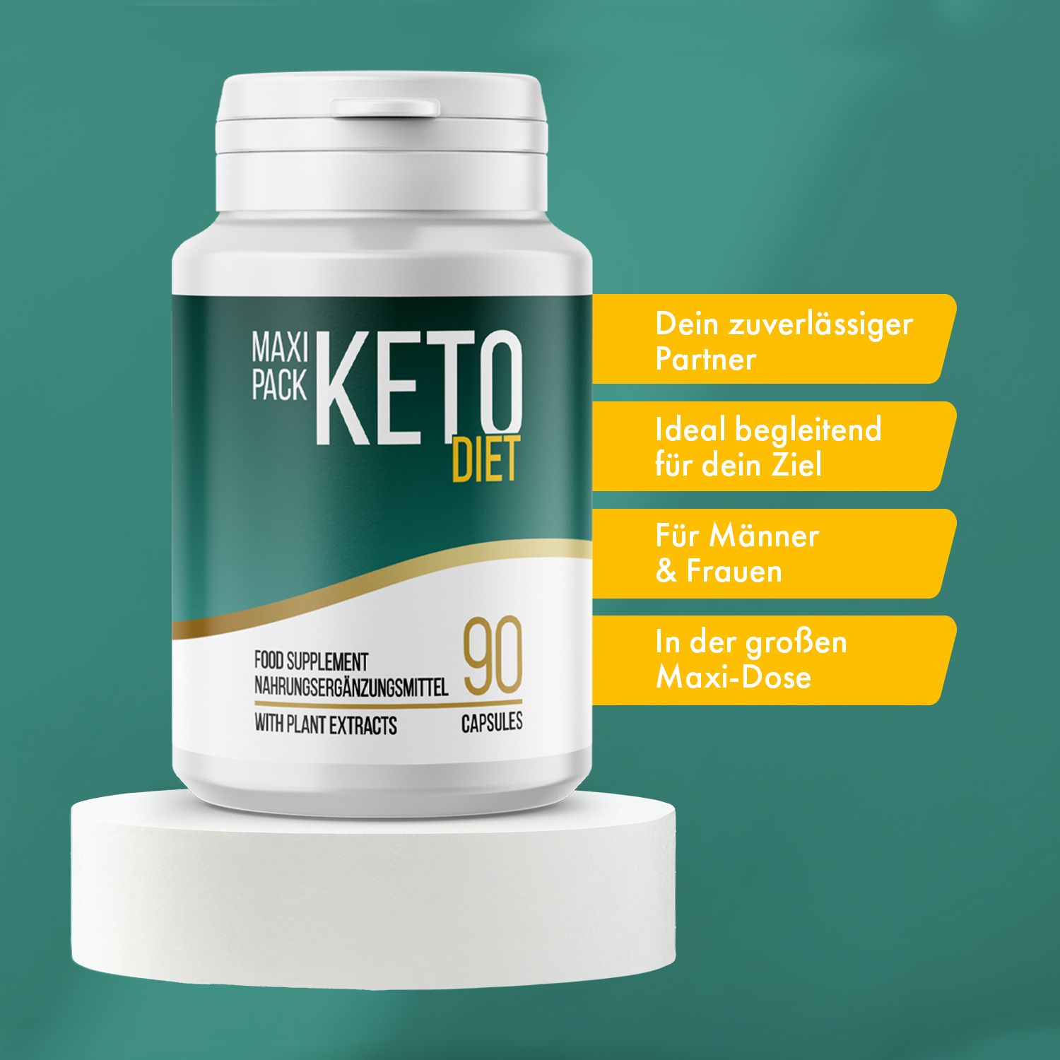 Keto Diet Kapseln - Im großen Maxi-Pack