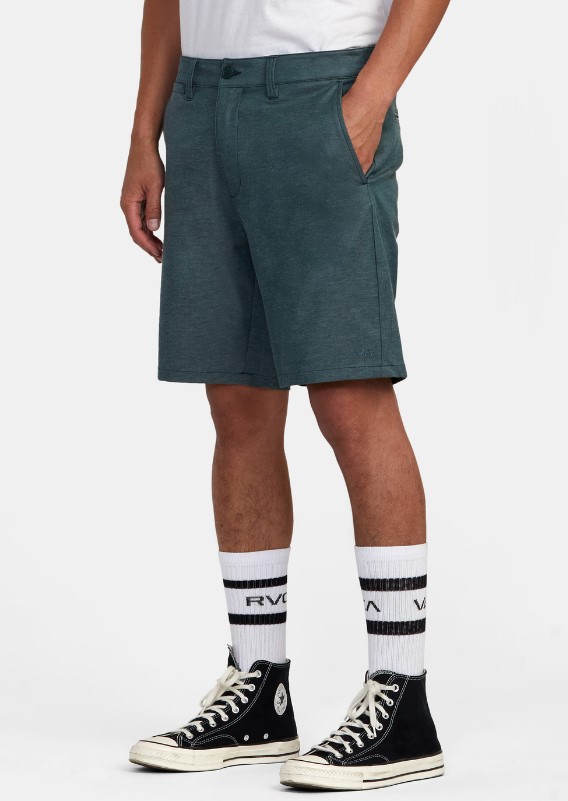 Rvca Back In Hybrid Hunter Green