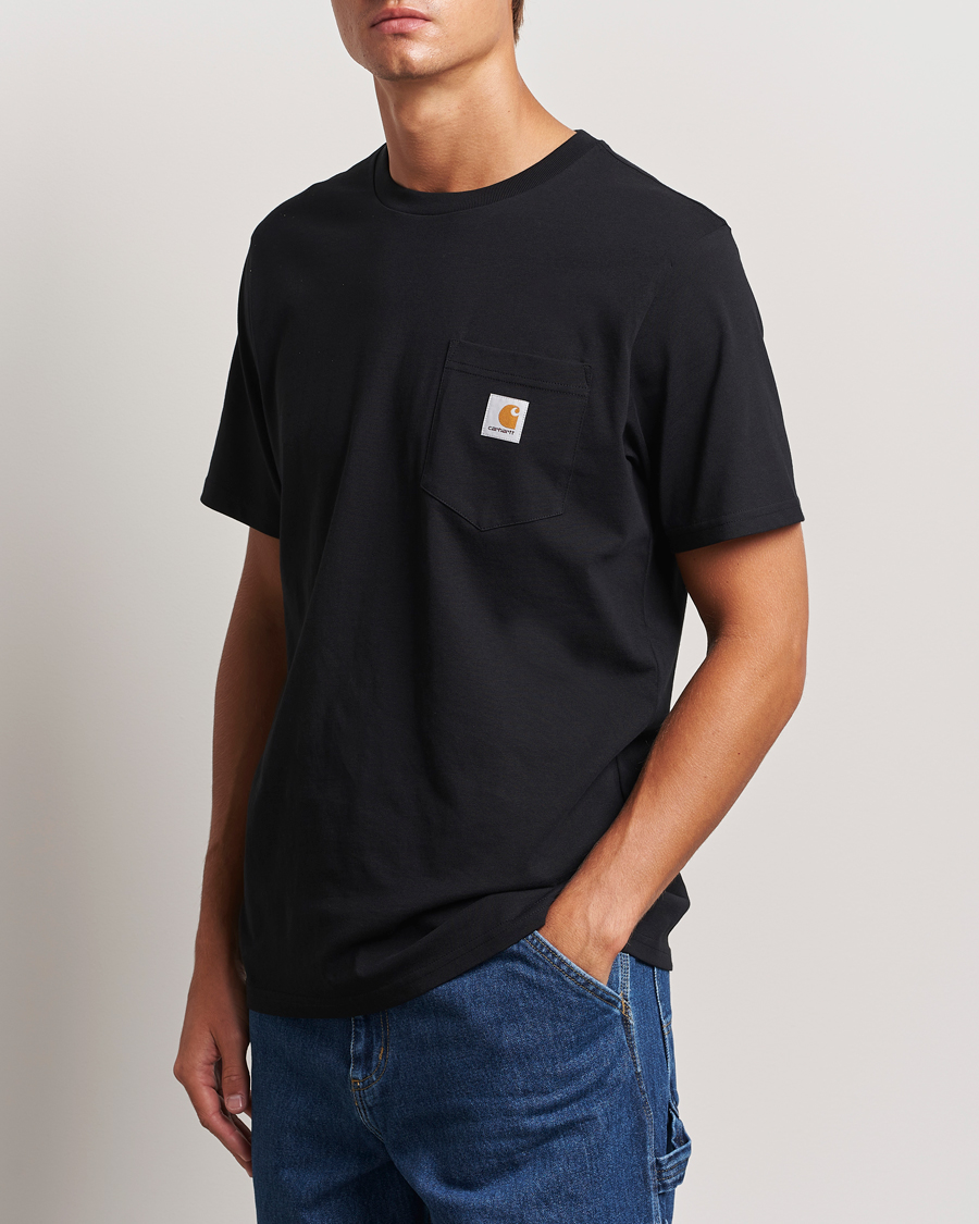Carhartt WIP Pocket Cotton T-Shirt Black