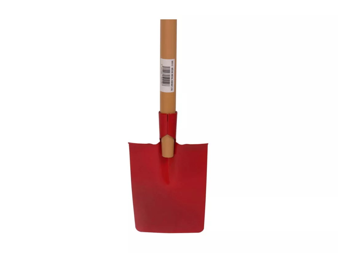 Bêche pour enfant en métal rouge