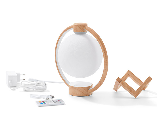 Schwebender LED-Bluetooth®-Lautsprecher »Mond«