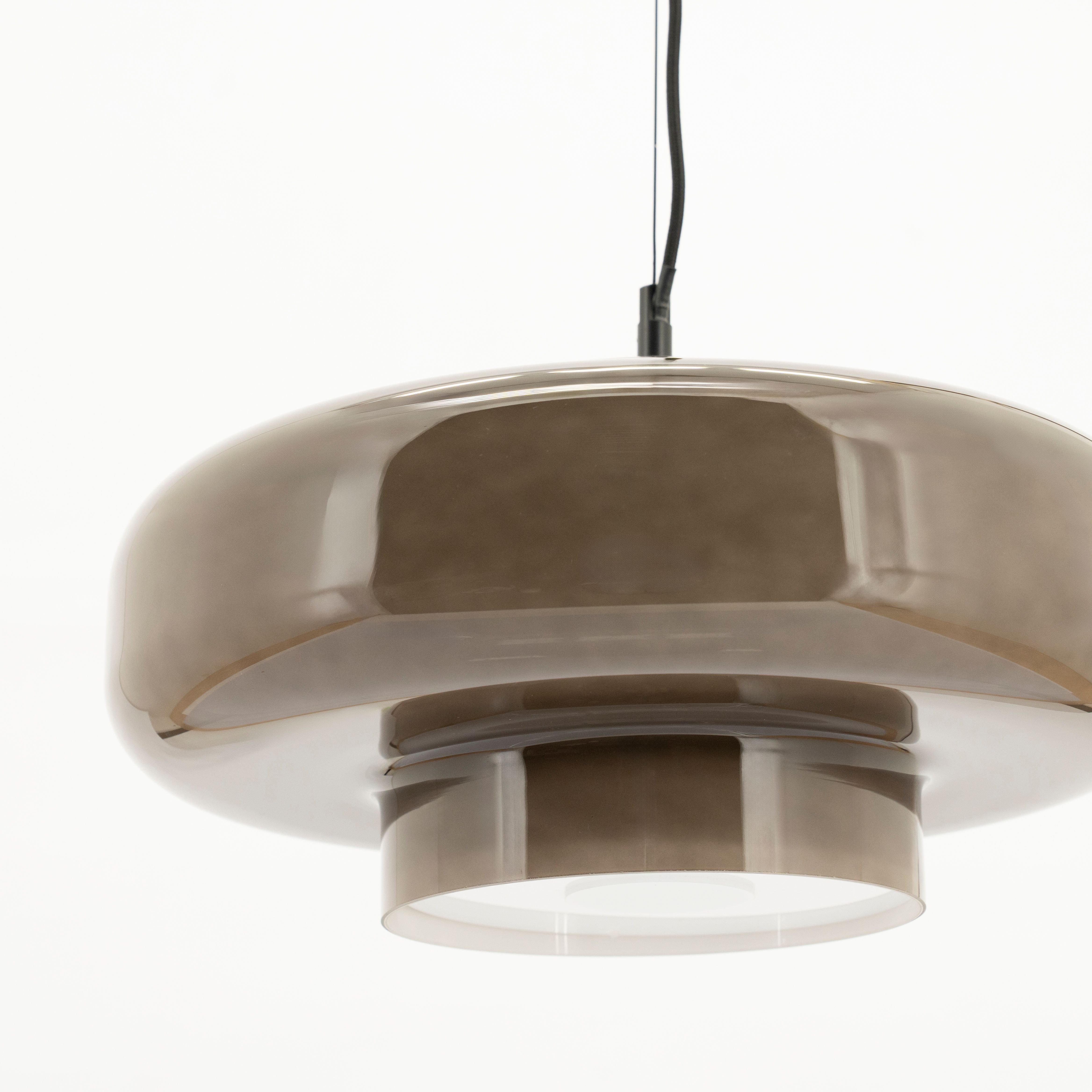 Hanglamp Taupe 250429 Vetro ⌀40  x H20 cm