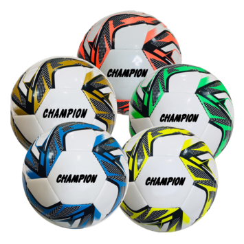 Champion Voetbal Size 5 260-280gr 5ass.