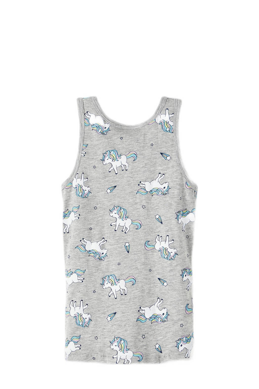 hemd NMFTANK TOP - set van 2 grijs melange/roze