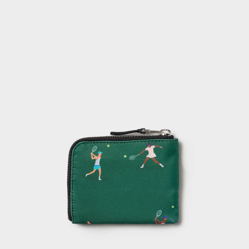 Portefeuille en matière recyclée 11.5 cm Match point