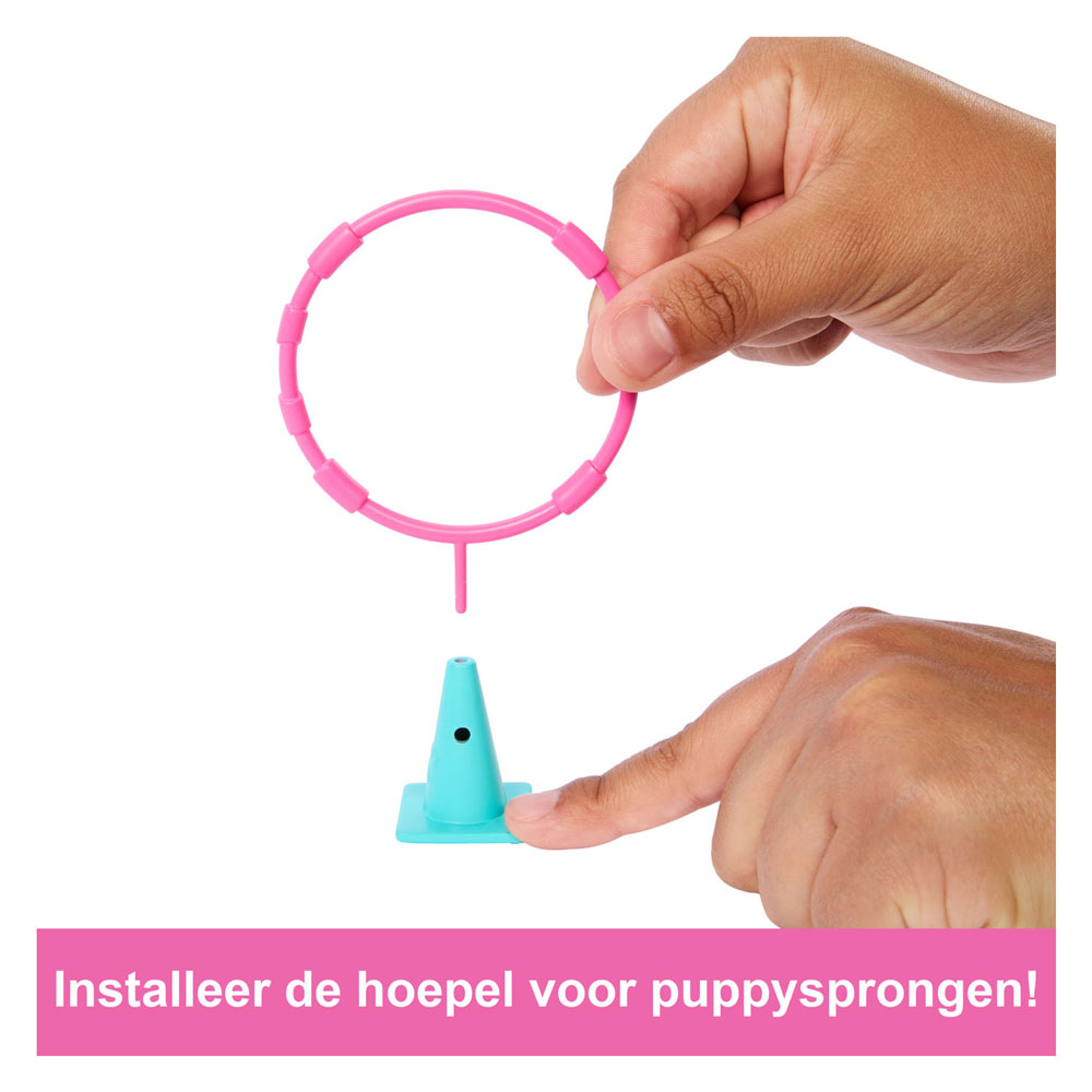 Barbie en Stacie Reddingspop Klimtoren Speelset