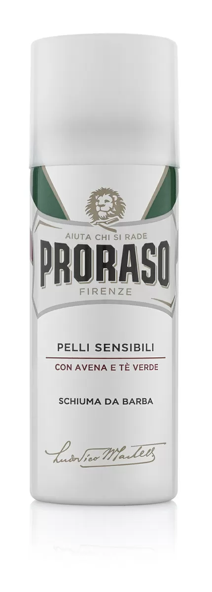Proraso Shaving Foam Green Tea & Oatmeal - 50 ml