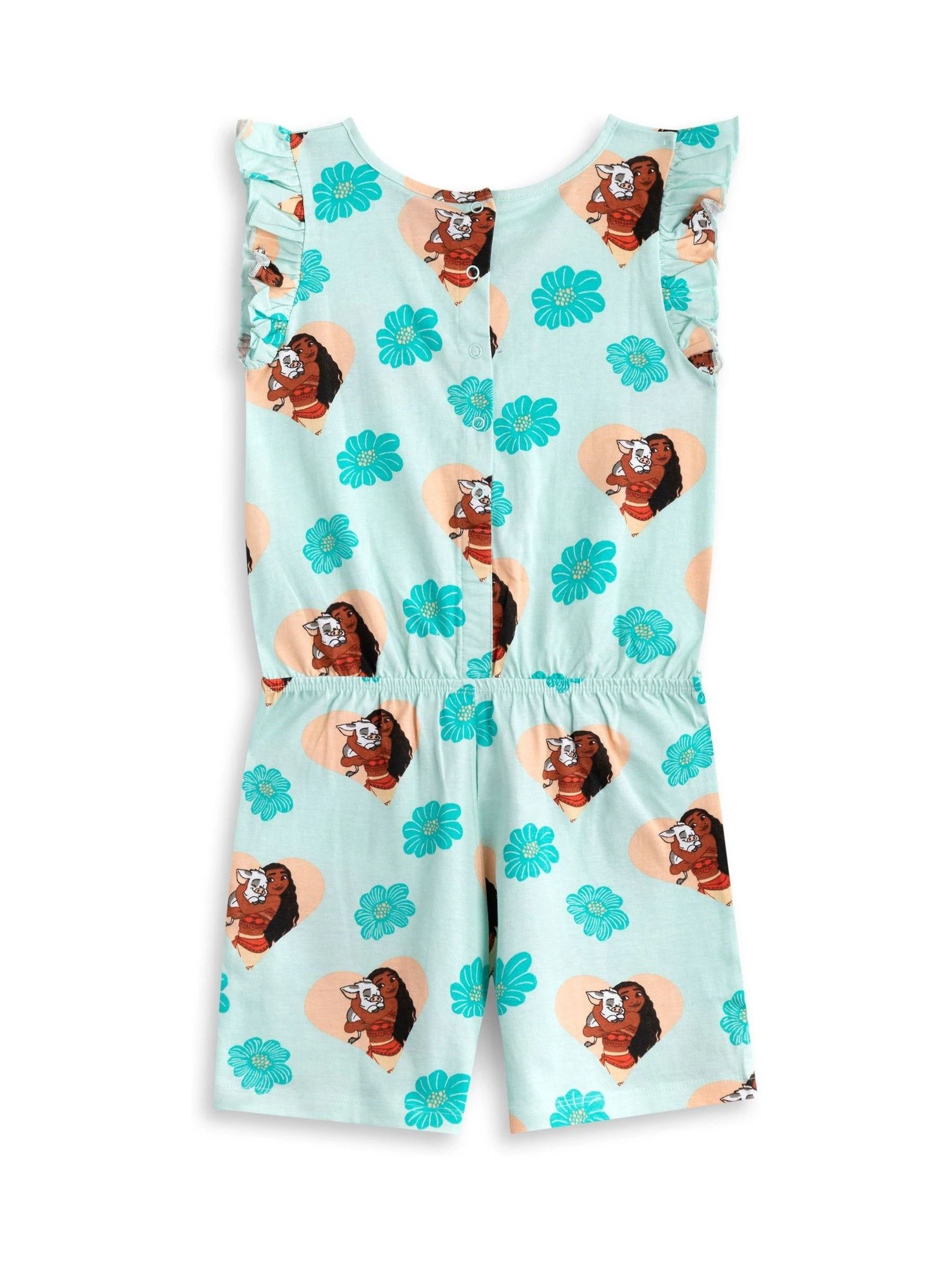 Vanilla Underground Girls Disney Moana Sleeveless Playsuit