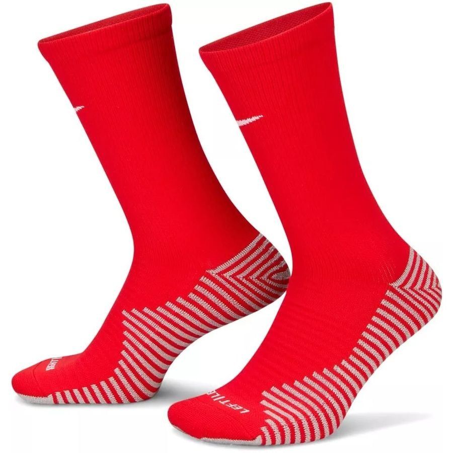 Nike Chaussettes Strike Crew - Rouge/Blanc
