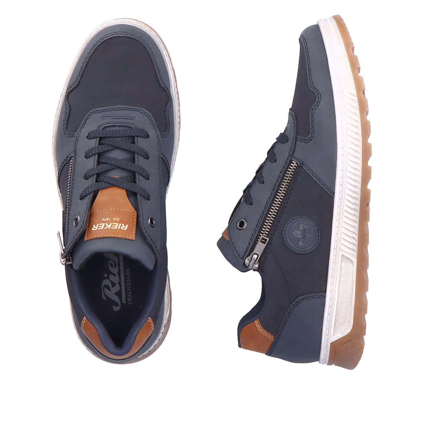 RIEKER Sneaker für Herren aus Softmaterial