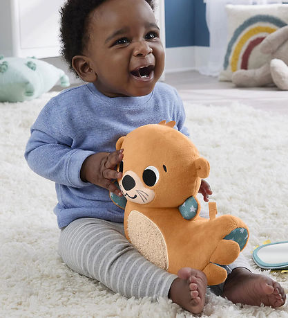 Fisher-Price Kuscheltier - 22,8 cm - 2-In-1 Rockin' Tummy Time O