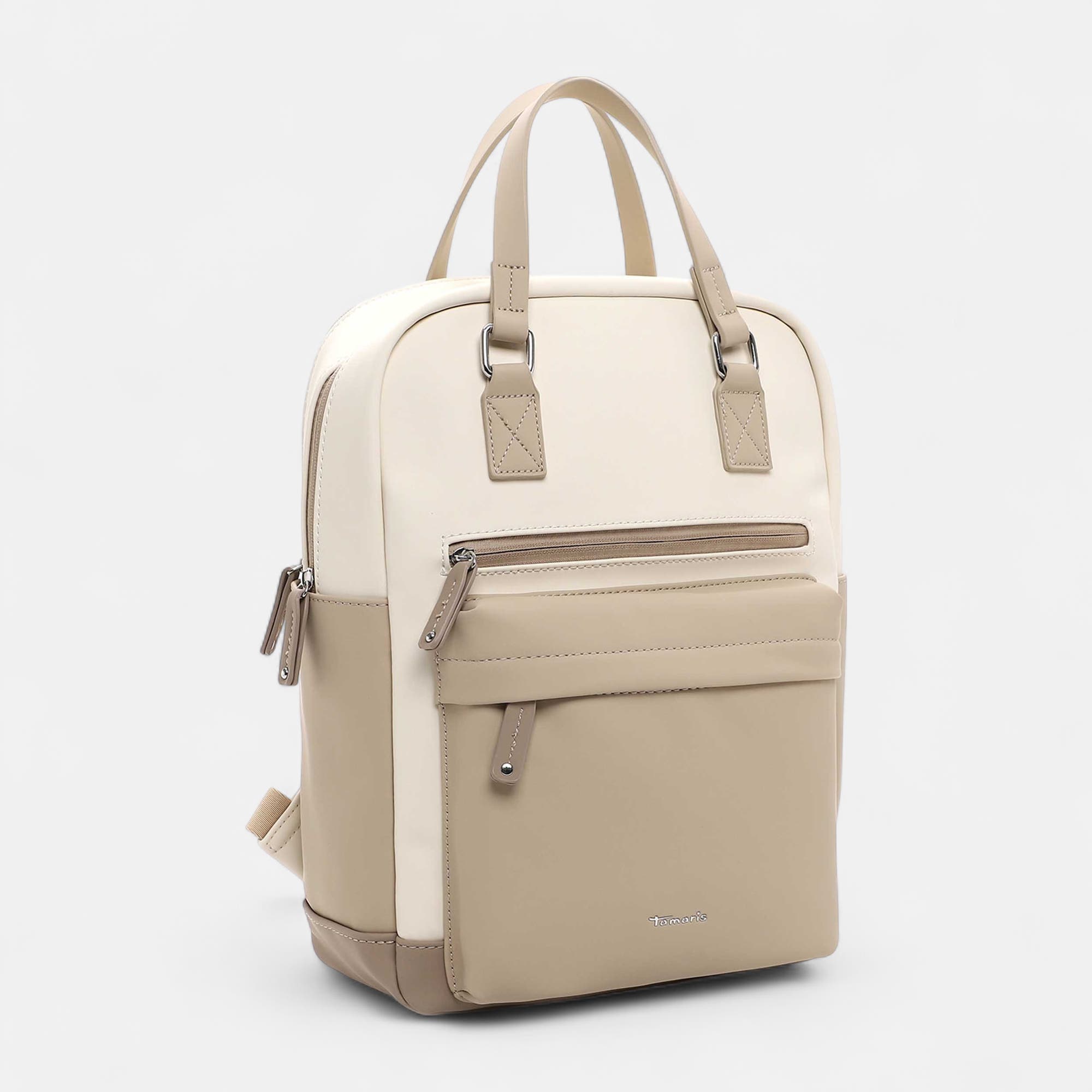 Sac à dos beige
