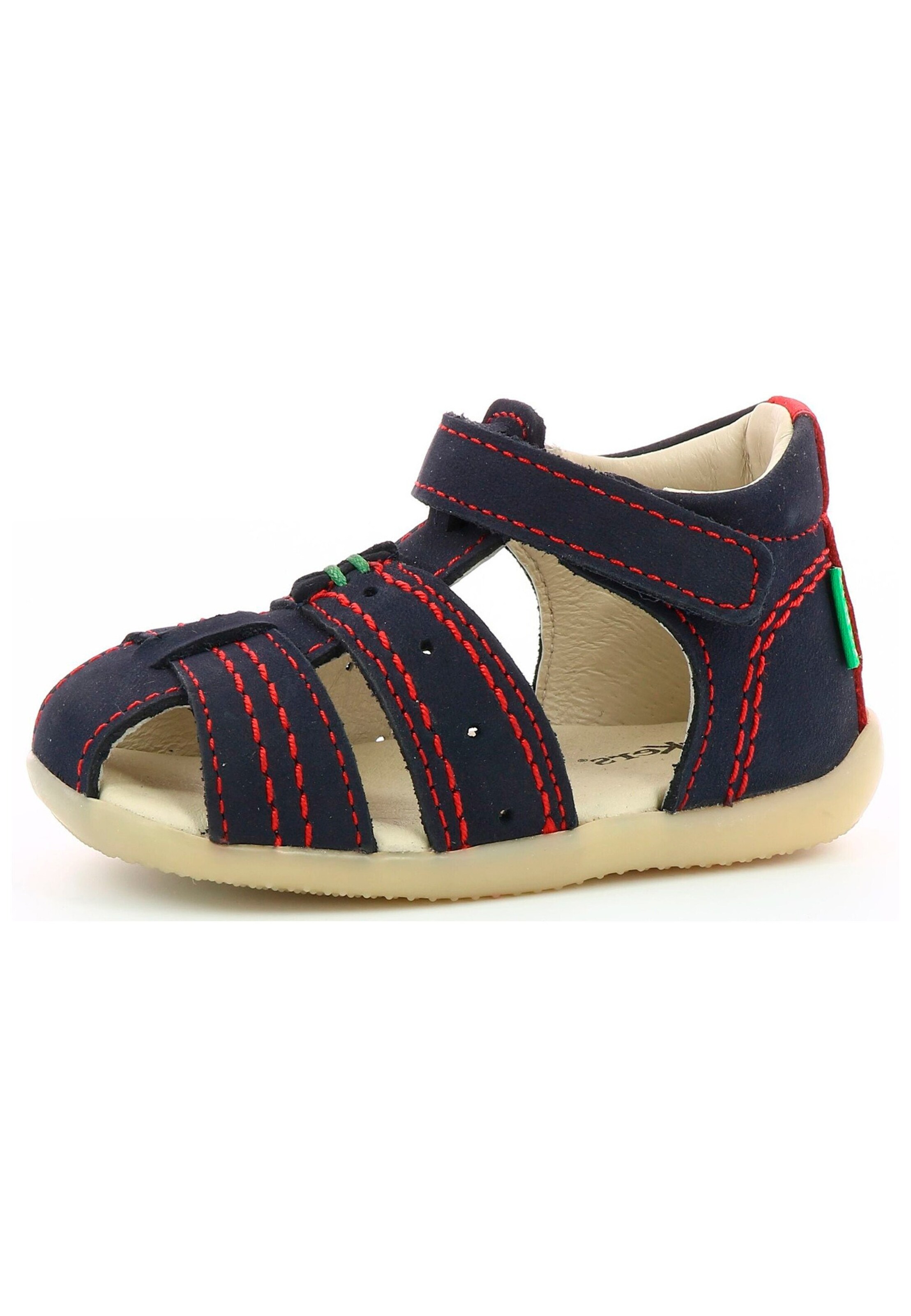KICKERS Sandalen Blau/Rot