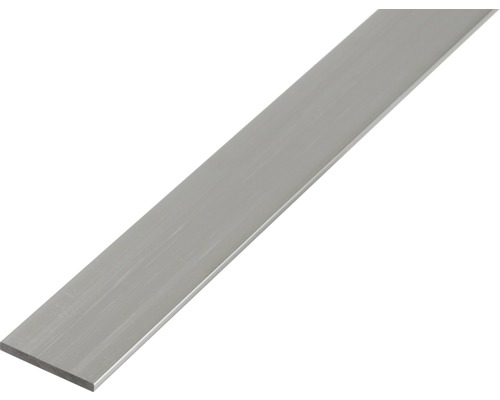 Platte staaf, aluminium, zilver, blanke afwerking, 30x2 mm, 2 m