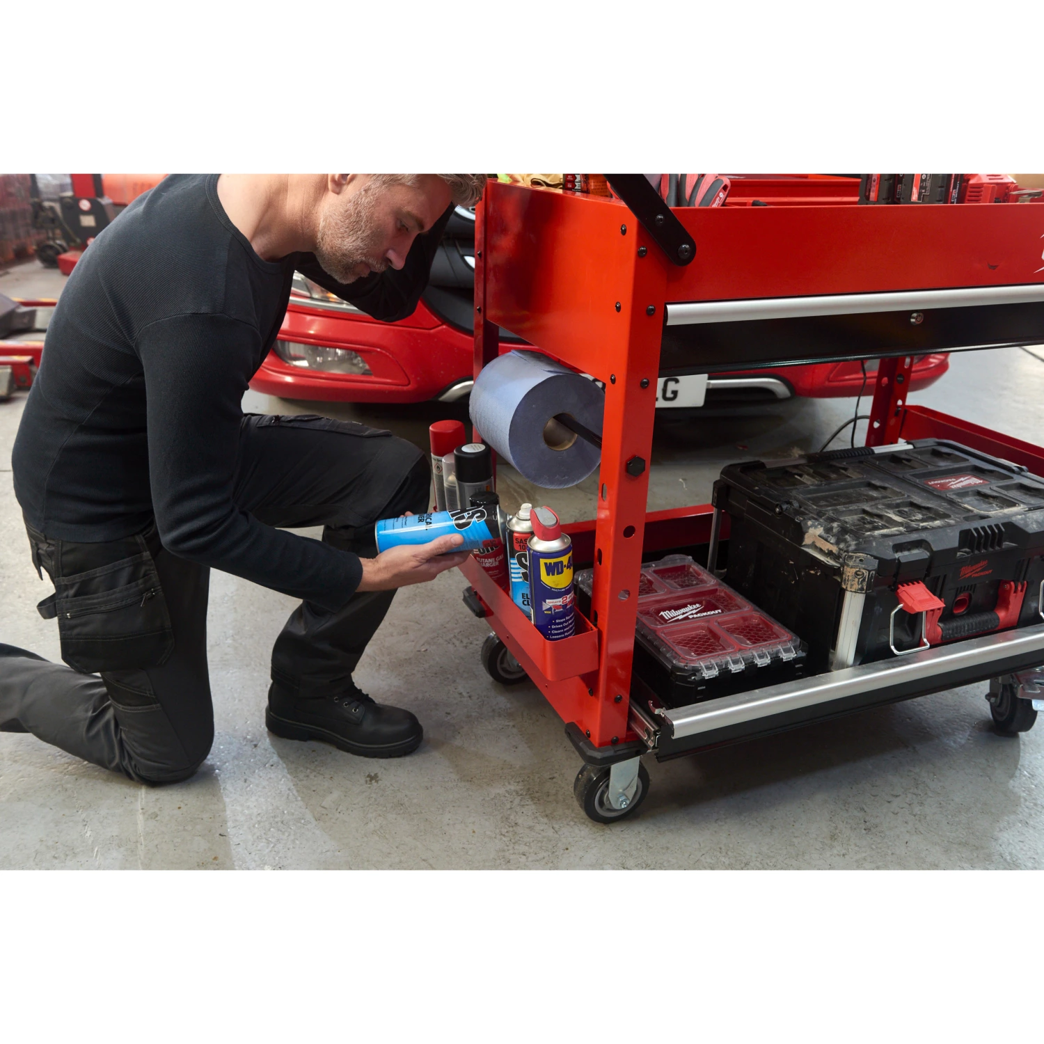 Milwaukee 4932478856 Stalen gereedschapswagen - 40˝ / 102 cm