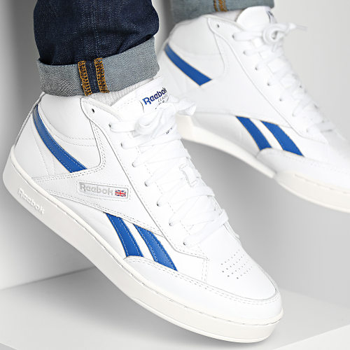 Baskets Club C Form Hi HR0670 Footwear White Chalk Vector Blue