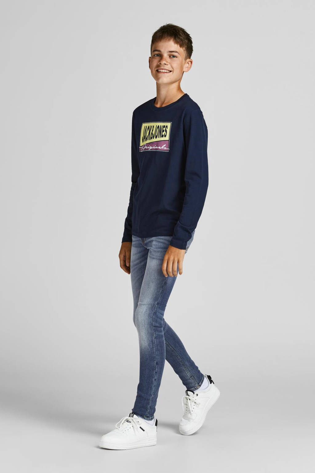 JACK & JONES super skinny jeans JJIDAN stonewashed