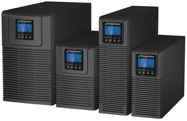 PowerWalker VFI 3000 TG - UPS - 2700 Watt - 3000 VA - 9 At - RS-232, USB - output-stikforbindelser: 5