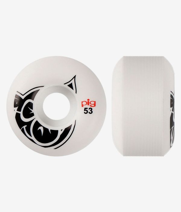 Pig Head Rollen (white) 53mm 101A 4er Pack