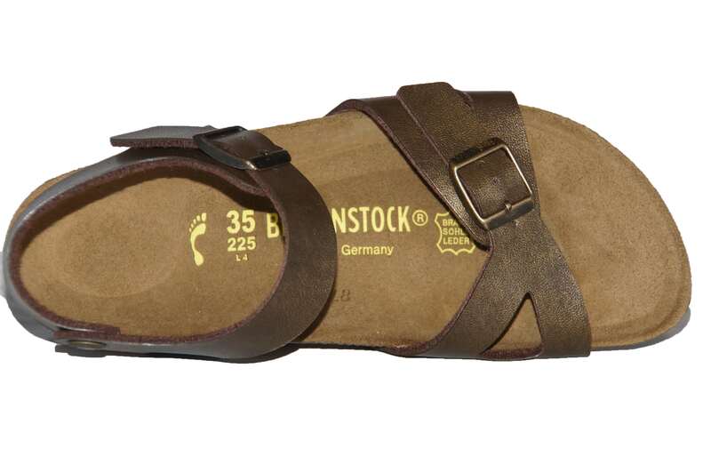 Birkenstock Rio Breed Gold
