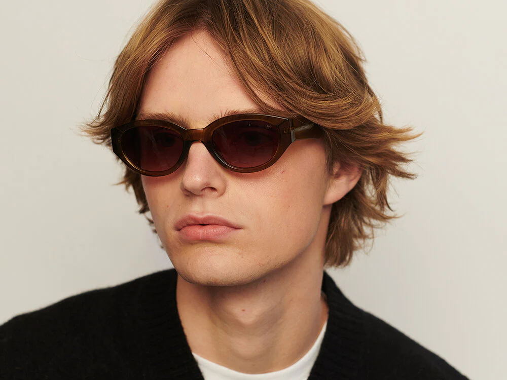 A. Kjærbede  Winnie solbrille - Smoke Transparent