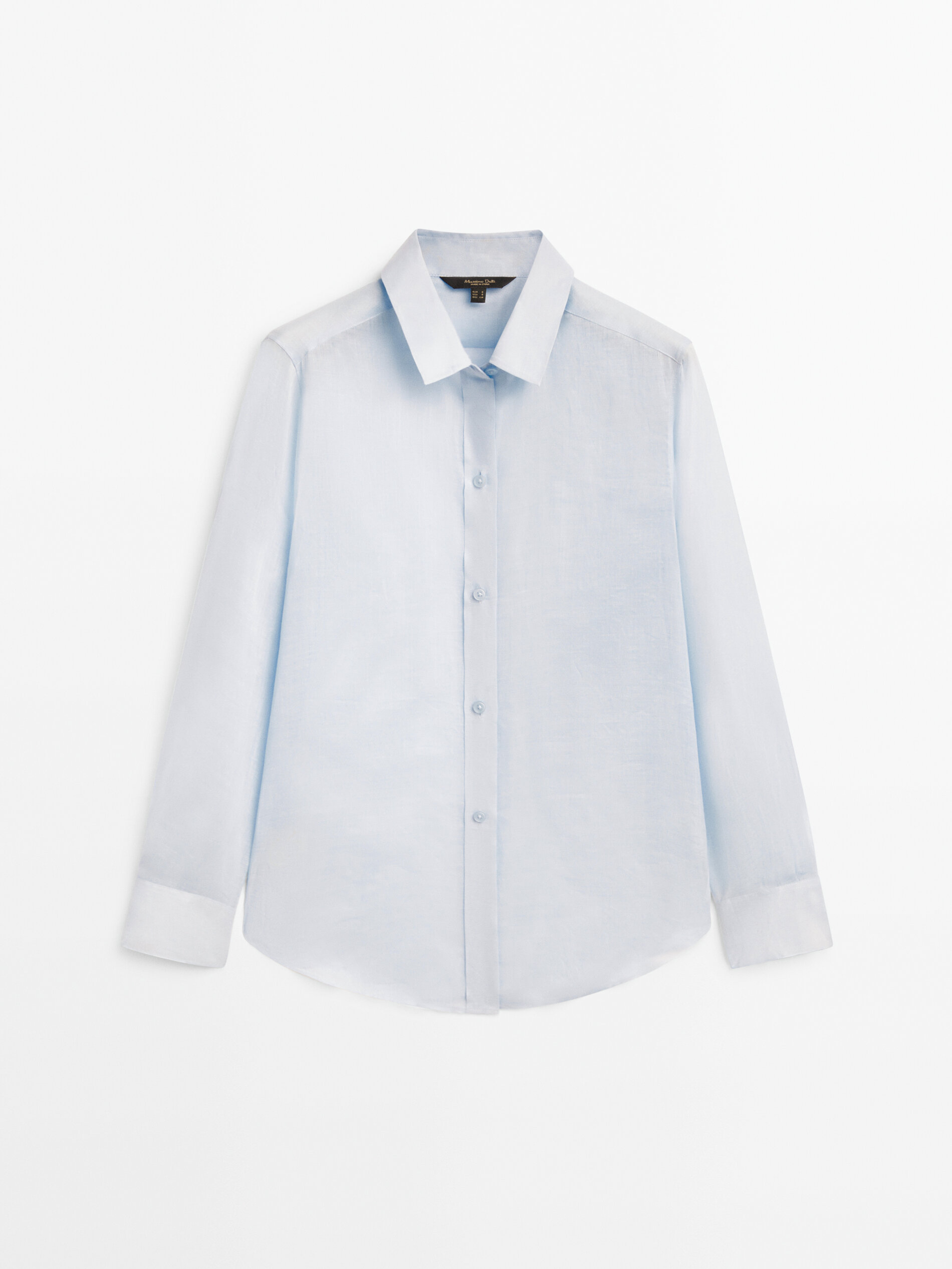 Camisa 100% cobre - CELESTE
