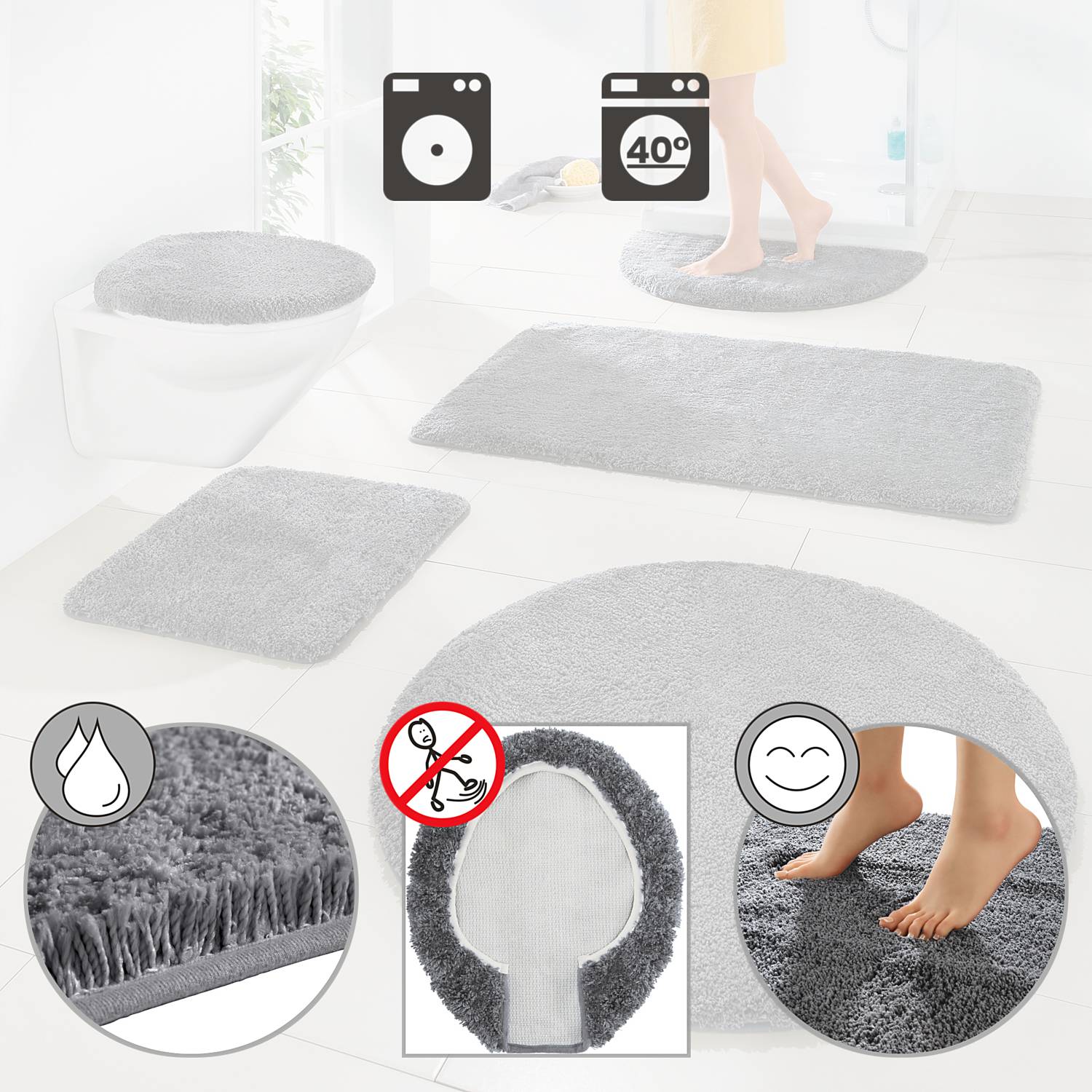 Erwin Müller Hänge-WC-Set 