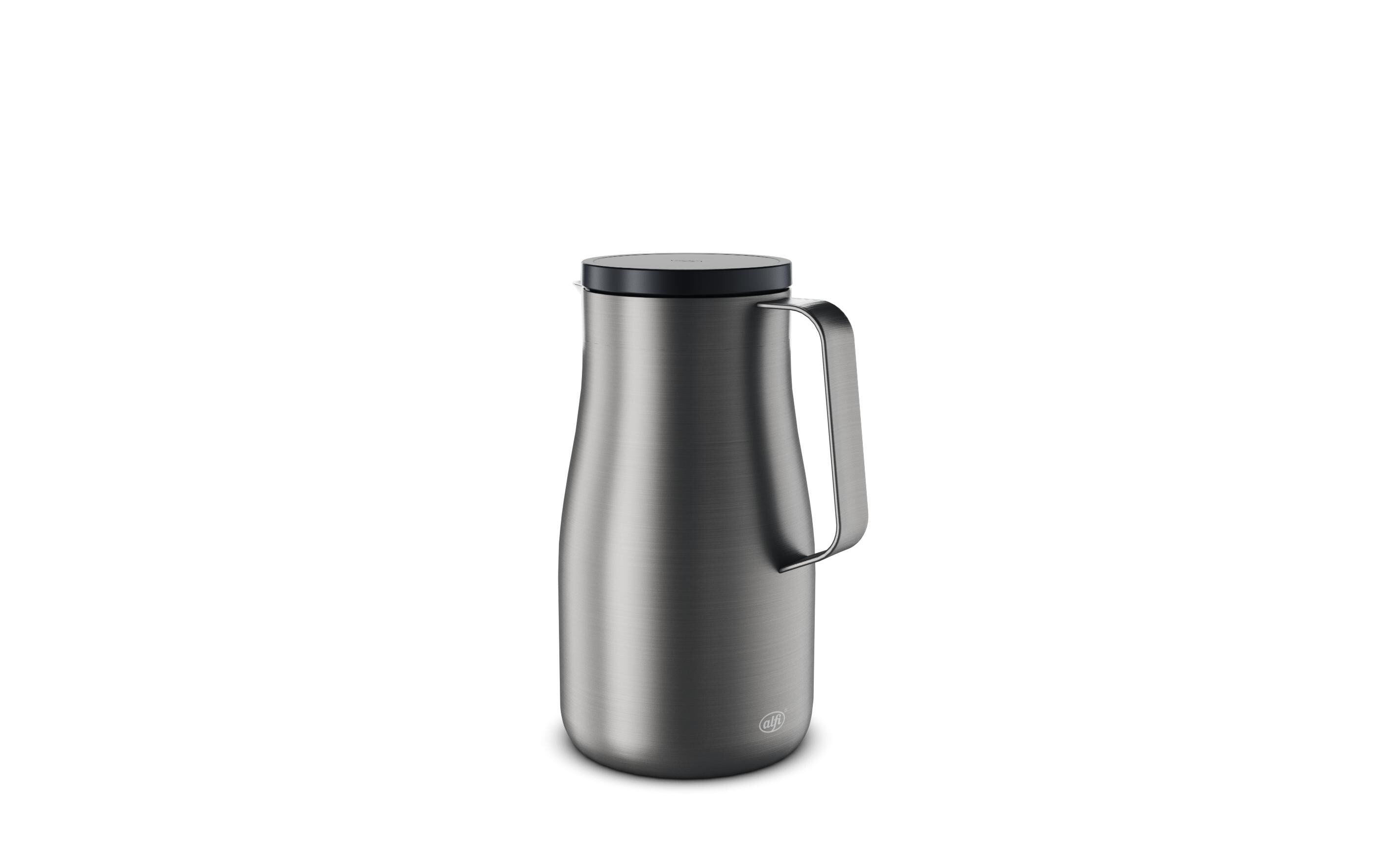 Thermoskanne Studio 1000 ml, DunkelgrauKaraffe aus Edelstahl