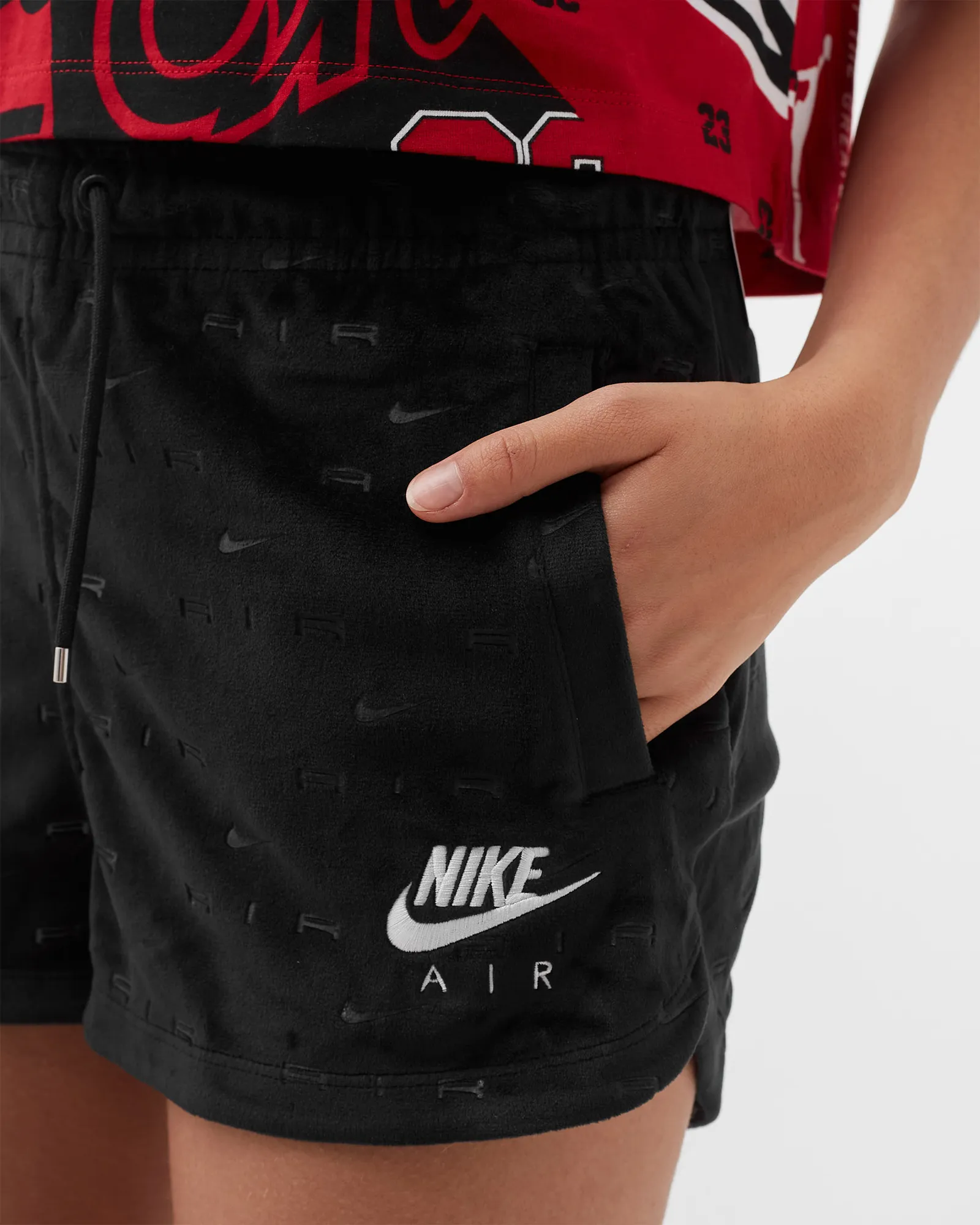 Nike WMNS Velour Mid-Rise Shorts