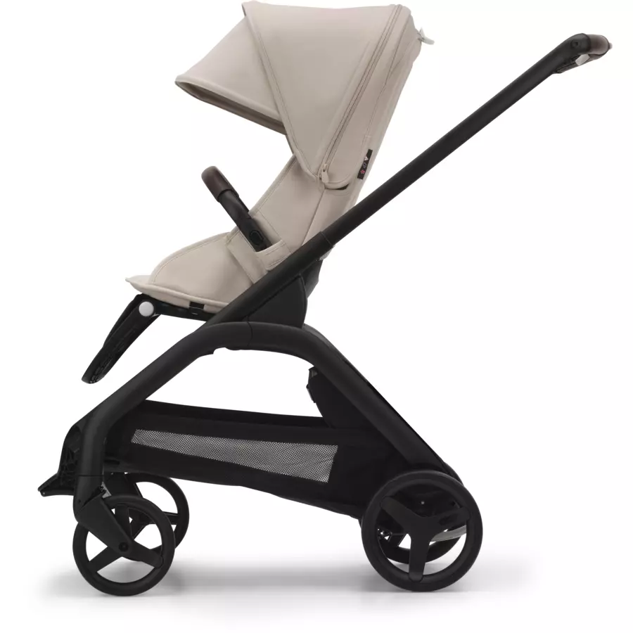 bugaboo Kinderwagen Dragonfly Complete Black Desert Taupe