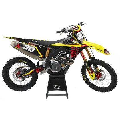 Kit déco RiderUnik SOUL - Noir / Jaune