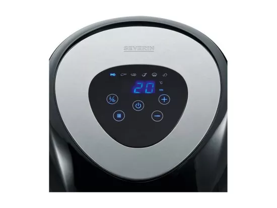 FRITEUSE AIR FRYER SANS HUILE 1500W 3,2L 6PROG NOIR SEVERIN - 2430