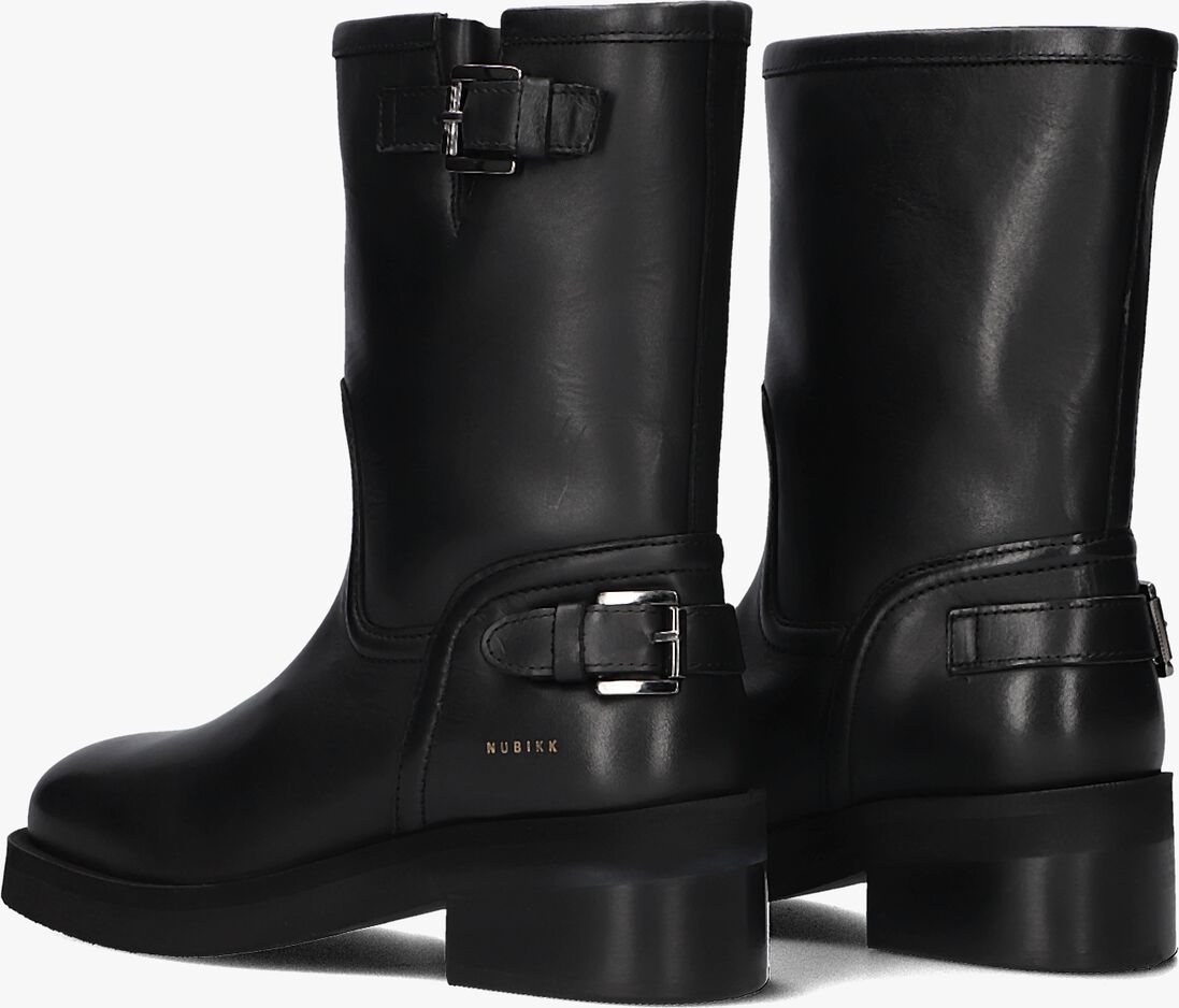 zwarte nubikk biker boots eve leva