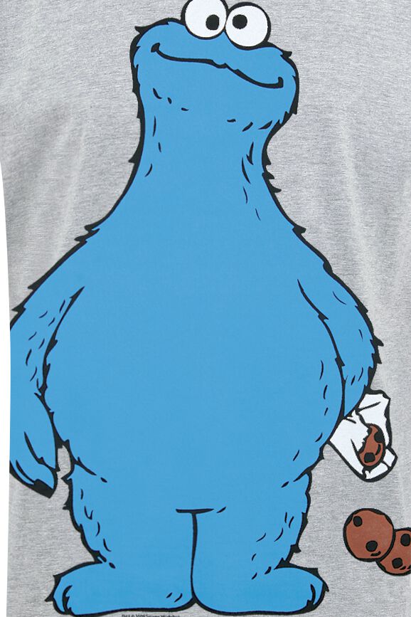 Cookie Monster - Cookie Thief | Sesame Street T-Shirt Manches courtes