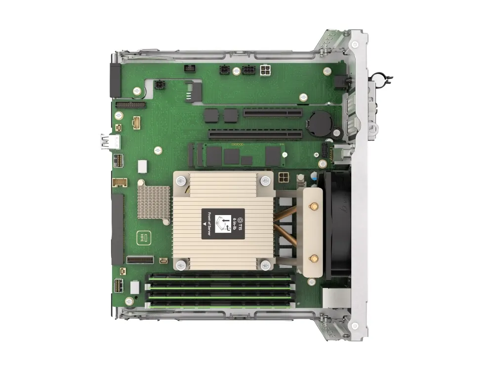 HPE ProLiant MicroServer Gen11 - Server - ultra mikro tower envejs - 1 x Xeon E-2414 / op til 4.5 GHz - RAM 16 GB - SATA - non-hot-swap 3.5