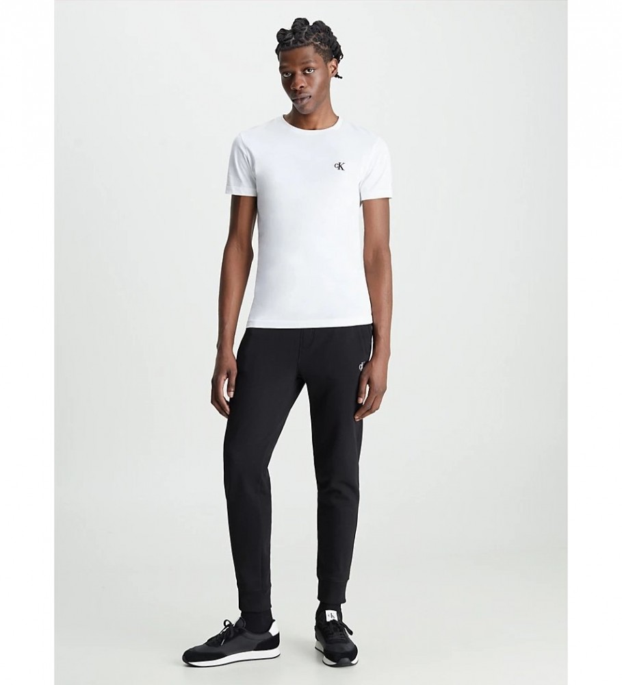 Calvin Klein Jeans Camiseta Slim Essential blanco