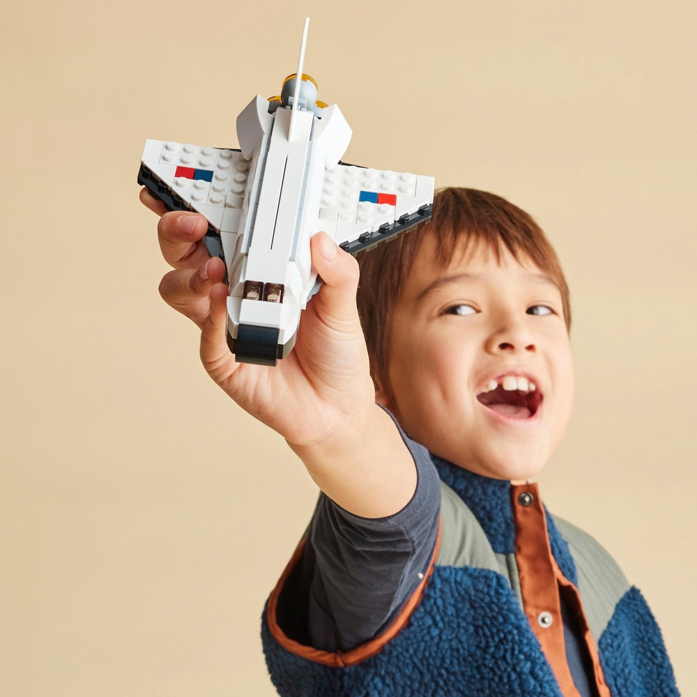 LEGO Creator 3-in-1-Set 31134: Space Shuttle & Raumschiff-Spielzeug