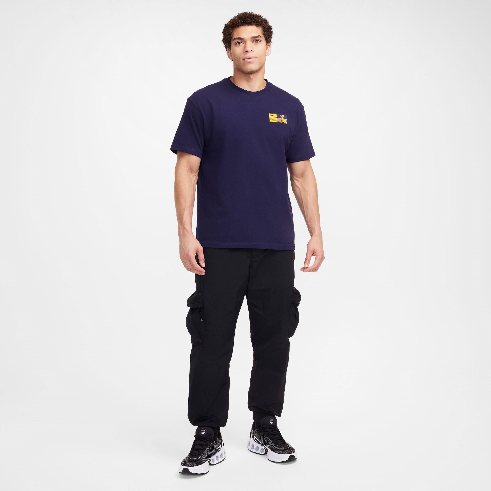 Nike Inter Milan Premium Jocktag Football T Shirt Mens
