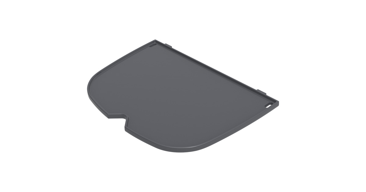 WeberHalve Planca voor Q 2100N, Q 2200N en Q 2800N+ grillplaat  (Zwart)