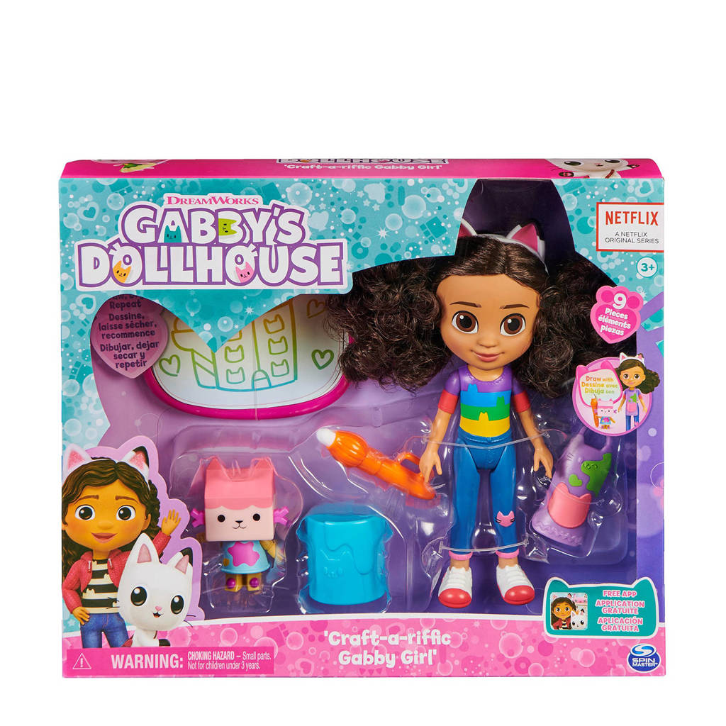 Gabby's Poppenhuis Gabby Pop & Babykitty knutsel speelset