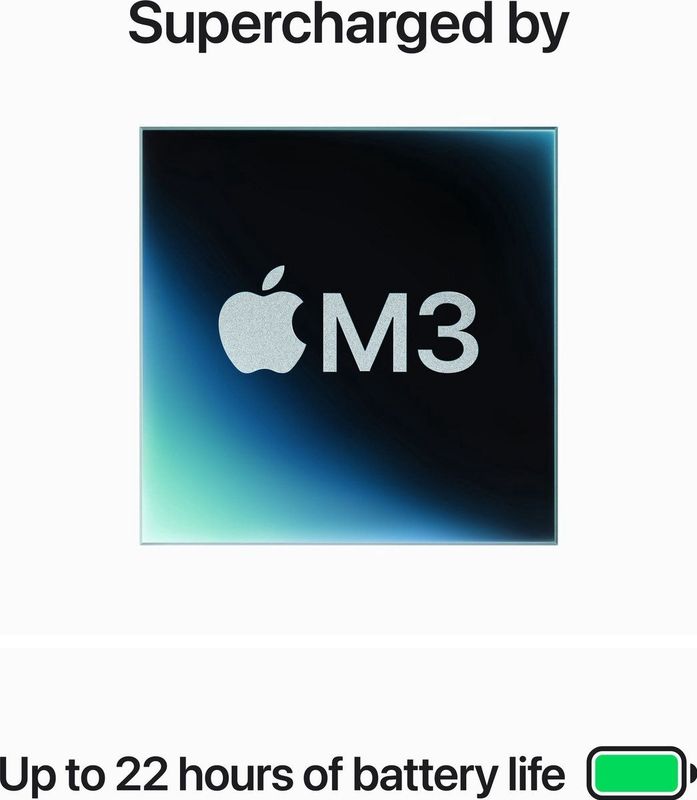 Apple - Macbook Pro - Spacegrijs - M3 - 16GB - 512GB - 14.2 inch