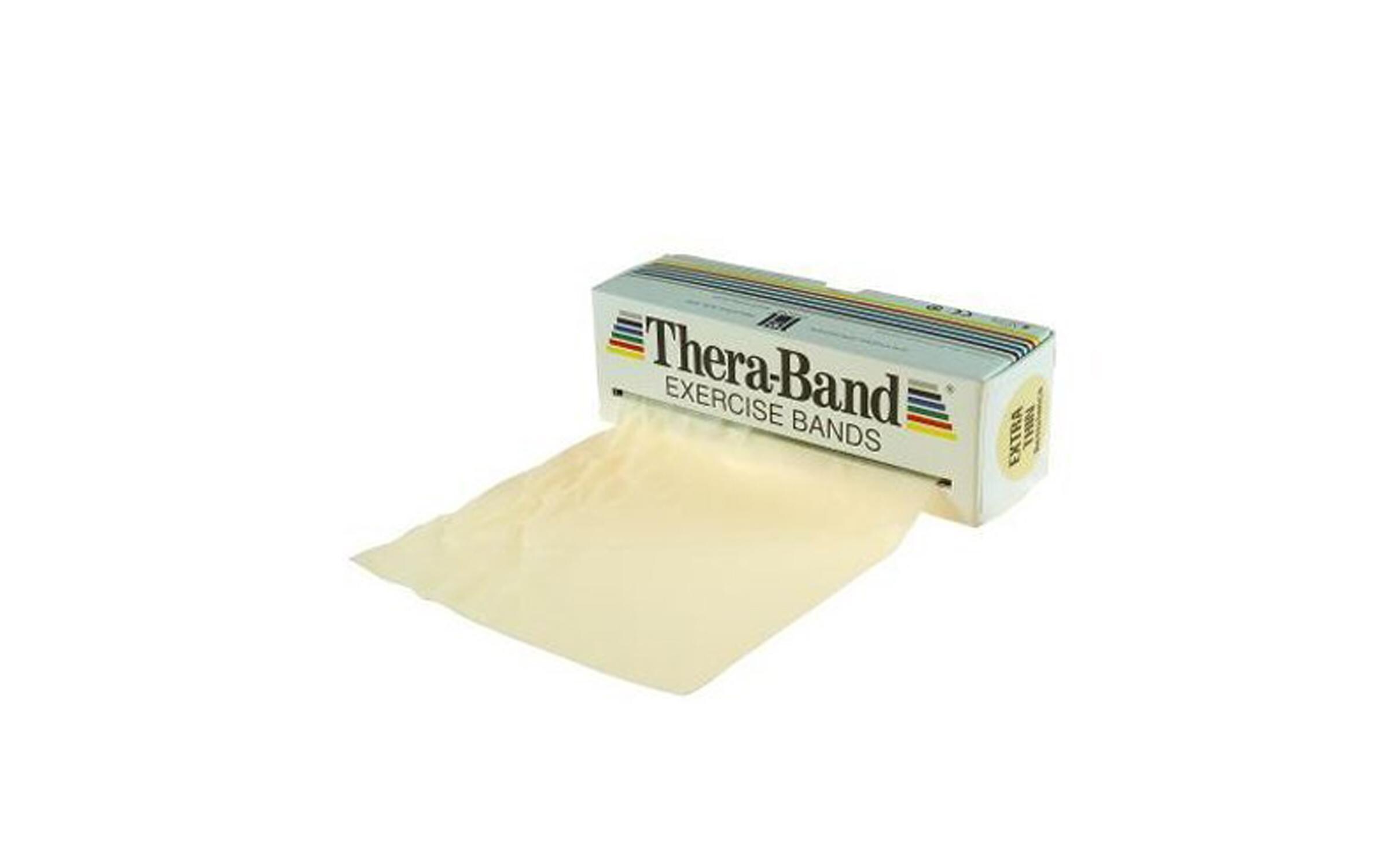 Fitnessband Beige, extra leicht, 45.7 m<br>Übungsband