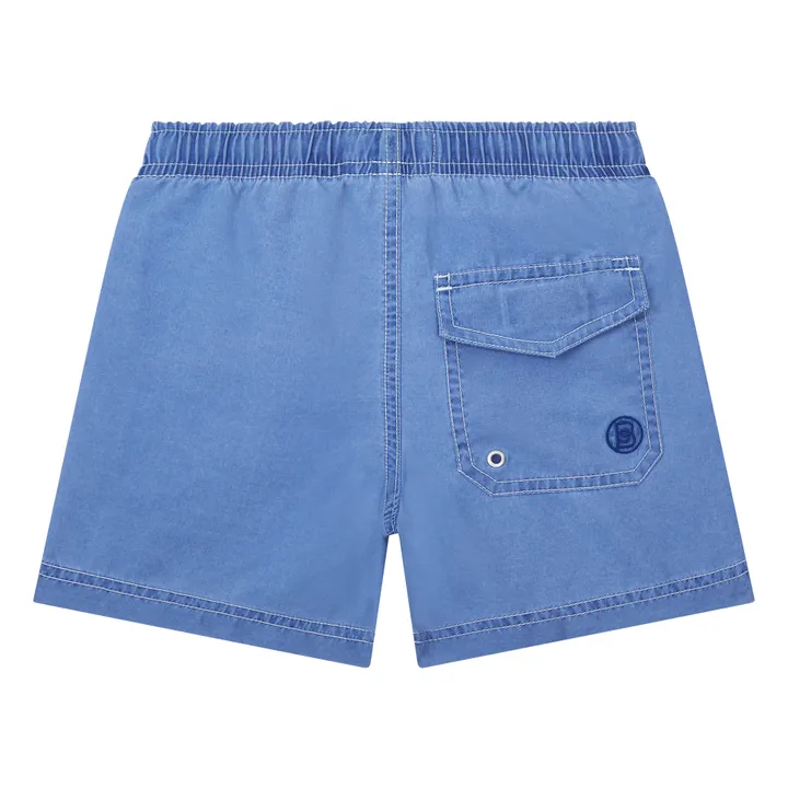 SMALLABLE BASICS Short De Bain Garçon Délavé | Bleu jean