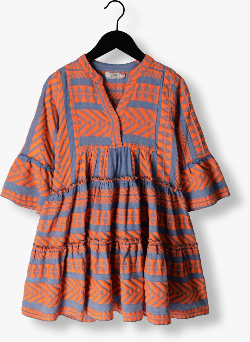 DEVOTION oranje devotion mini jurk ella mini