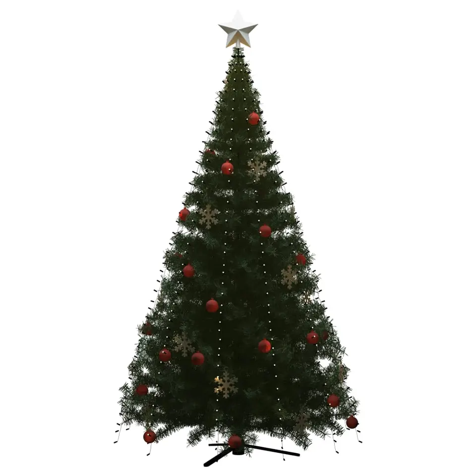 vidaXL - Boomverlichting - Blauw - PVC - 500 cm