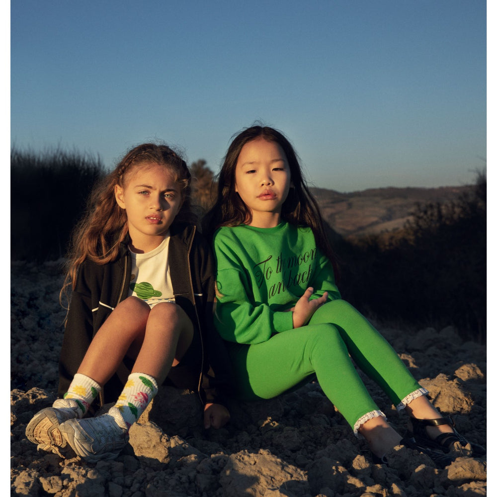 Køb Mini Rodini Green To The Moon Sp Sweatshirt