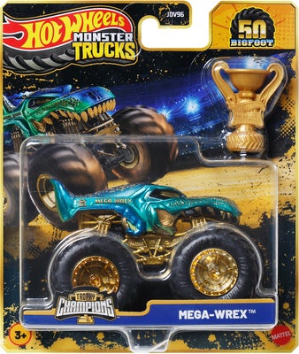 Hot Wheels Monstertrucks Bigfoot Trophy Champions Bil Blandet