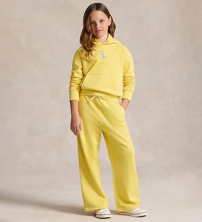 Polo Ralph Lauren Kapuzenpullover - Oasis Yellow m. Logo